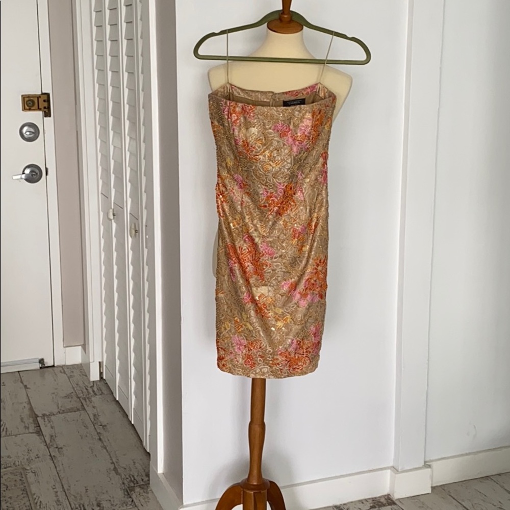 Strapless dress